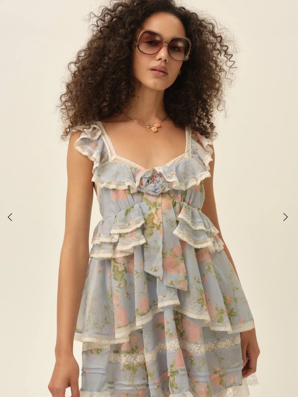 Wild Rose Mini Dress